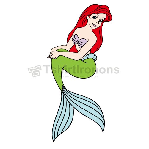 Little Mermaid T-shirts Iron On Transfers N3862 - Click Image to Close